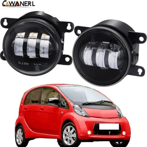 Fog Light Assembly 30W 6000LM Car Front Bumper LED Fog Lamp DRL 12V For Citroen C-Zero Mitsuoka Like 2009-2018