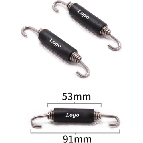 Universal Motorcycle Exhaust Muffler Springs Pipe Tension Extrude Scooter Spring Hooks Stainless Steel Pull Hook