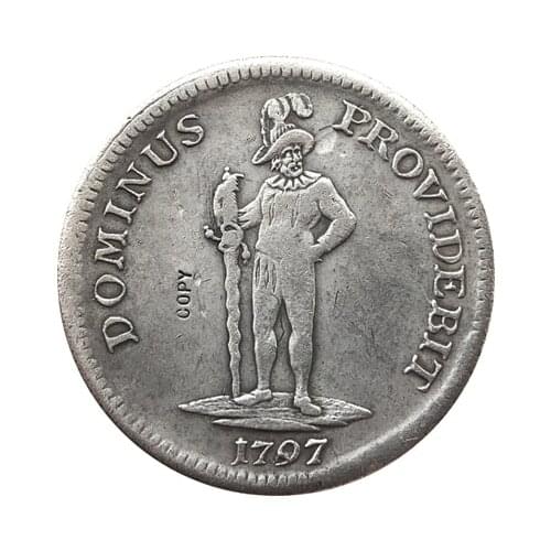 1797 Switzerland Swiss thaler coin copy