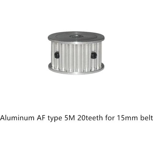 AF type 20 teeth 5M Timing Pulley Bore 8mm for HTD 15mm belt 16mm used in linear pulley 20Teeth 20T