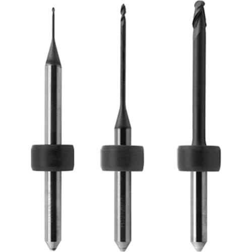 Dental Milling Burs DC/DLC For Zirconia/PMMA/WAX /Block With Sirona MCX5 System High Durability And Efficiency