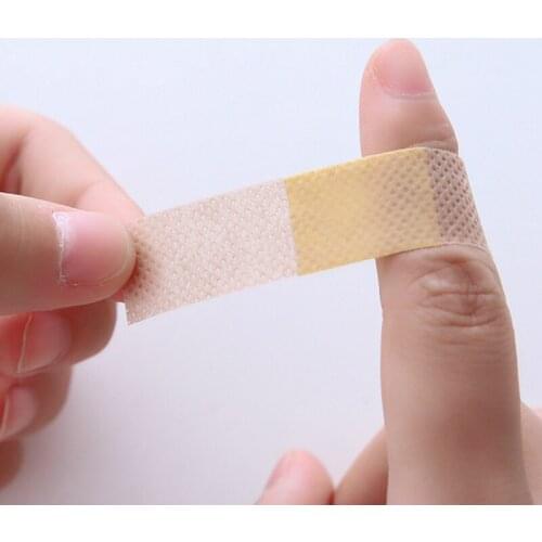 100pcs First Aid Bandage Heel Cushion Adhesive Plaster Band Aid Wound Dressings Adhesive Plaster Emergency Kit