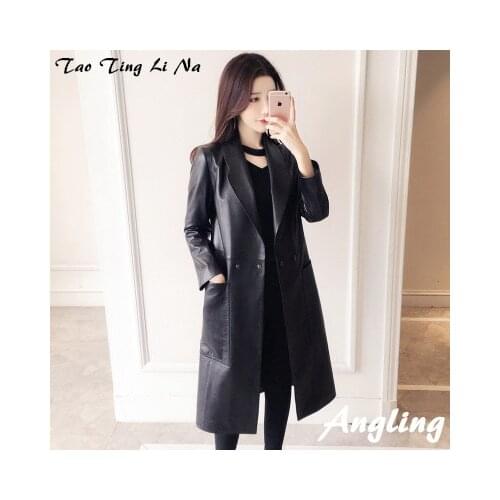 2021 Women Spring Genuine Real Sheep Leather Jacket R7