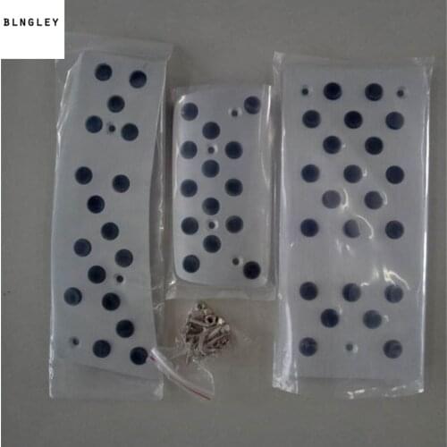 AT/MT Accelerator brake Foot Rest Pedal Pad Sticker Accessories for Honda Spirior 2009-2015 Acura RL RLX TL TSX