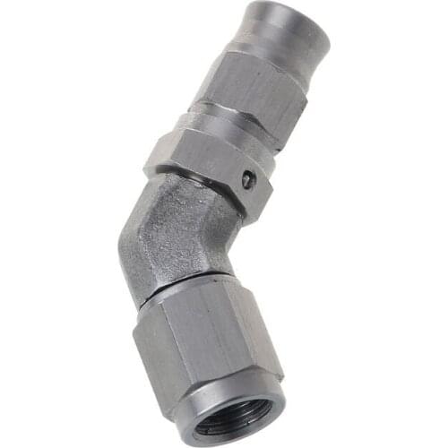 AN -3 AN3 JIC 45 Degree Stainless Steel PTFE Custom Brake Hose Fitting