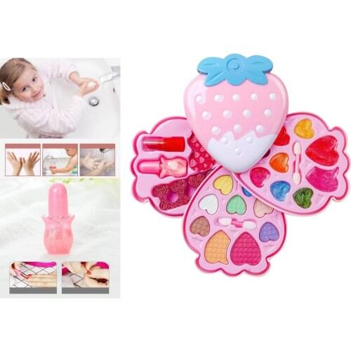 Kids Makeup Set Princess Cosmetics Make up set for Girls Pretend Play Make up Toys Children Dress Up Princess