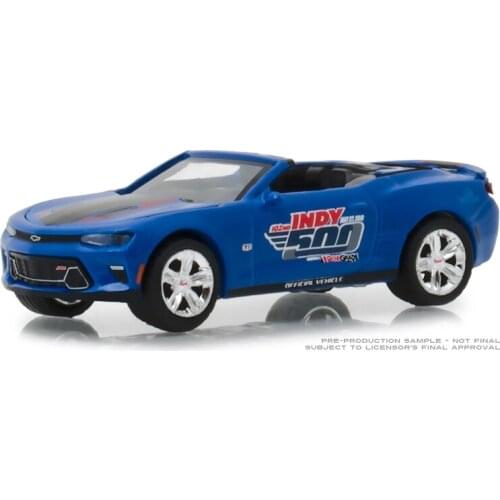 Green Light 1:64 2018 Chevro let Camaro Convertible 500 alloy toy car toys for children diecast model car Birthday gift