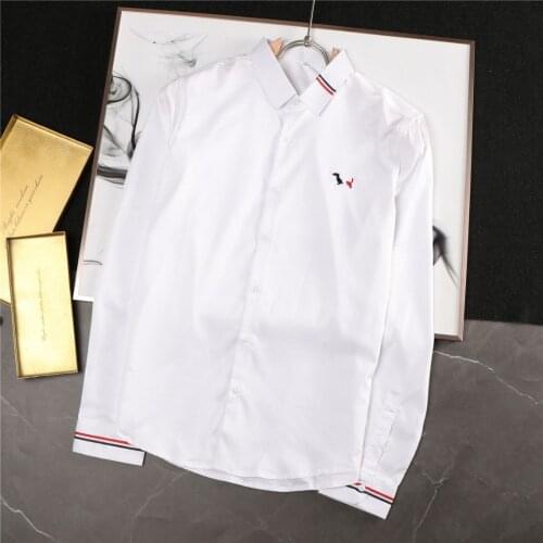 Мужские приталенные рубашки HAYBLST China At AliExpress