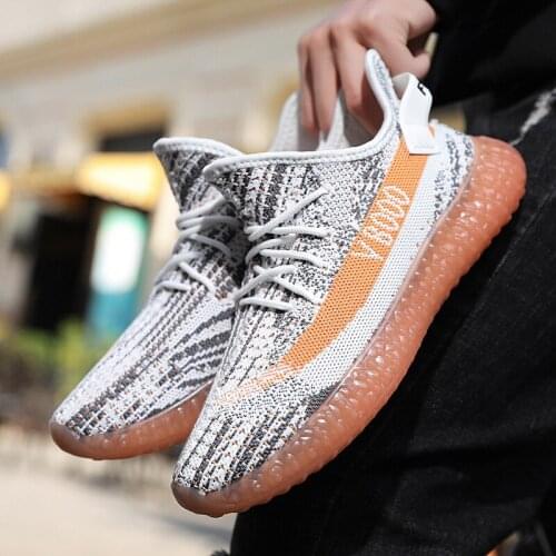 Spring And Summer Fashion Mens Casual Shoes Lace-Up Breathable Sneakers Mens Vintage Shoes Brown Trainers Zapatillas Hombre