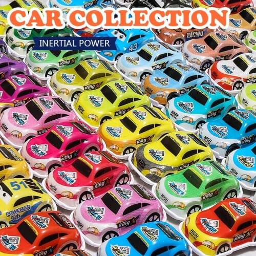 Mini Pull Back Cars Toy Plastic Car Model Funny Kids Vehicle Car Model Toy Children Wheels Set Cool Birthday Gift Toys for Boys