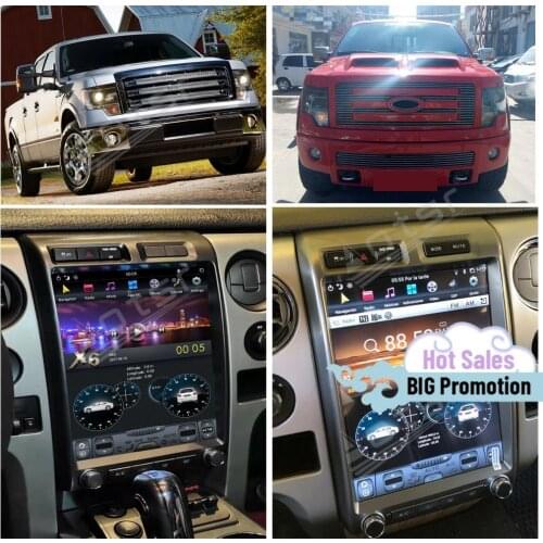 128G Tesla Screen Multimedia Stereo Android Player For Ford F150 2009 2010 2011 2012 2013 2014 GPS Navi Auto Car Radio Head Unit