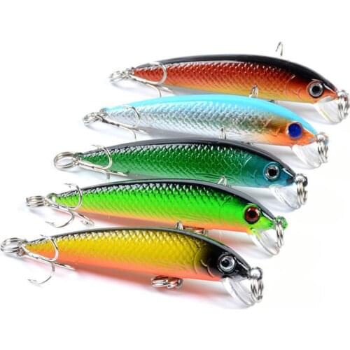 Fishing Minnow Fishing Lure Set 3.6g/5.5cm Bionic Bait Fishing Accessories Fishing Tackle Geer With Barbs Hot Sale