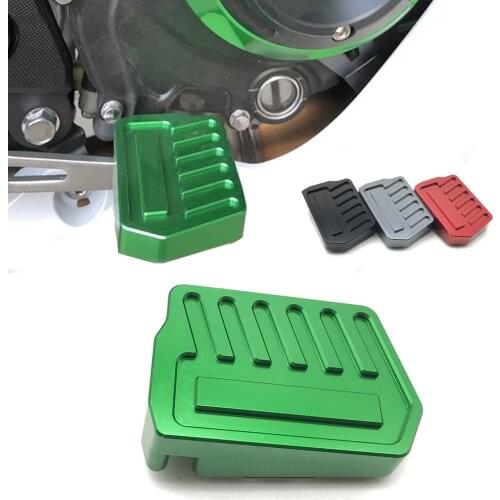 Motorcycle Brake Pedal Foot Pad Cover For KAWASAKI NINJA400 Ninja 400 Z400 2018 2019 2020 2021 Enlarge Extender Footrests Ped