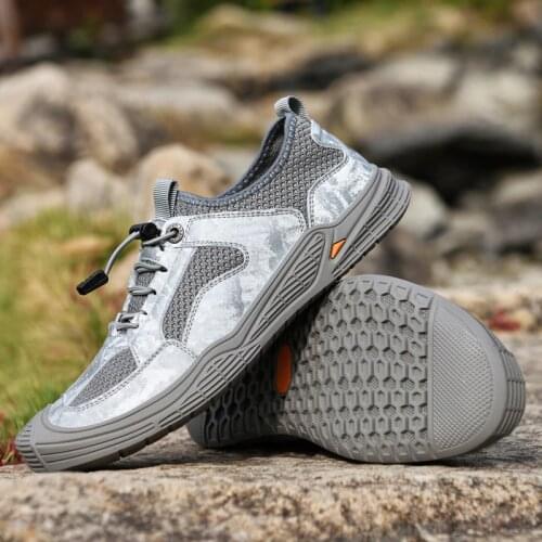 New Popular Style Men Casual Shoes Lace Up Comfortable Shoes Men Soft Lightweight Summer Breathable Mesh Cowskin Shoes