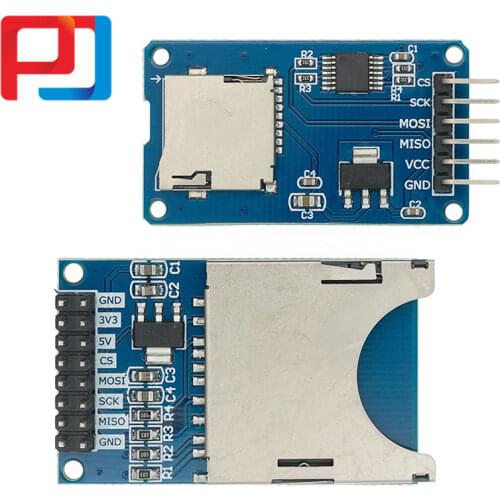 10PCS SAMIORE Micro SD Storage Expansion Board Micro SD TF Card Memory Shield Module SPI For Arduino Promotion
