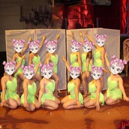 Latin Dance Dresses Neon Green Dance Dress Tango Salsa Gogo Dance Costume Party Dancer Competition Fringe Tassel Latin Dress BL2