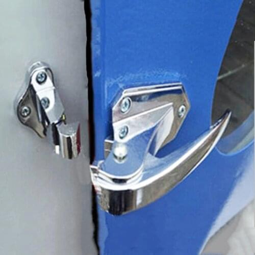 Zinc Alloy Door Handle Lock Spring Loaded Pull Handle Latch For Oven Refrigerator Freezer Storage Industrial Accessories