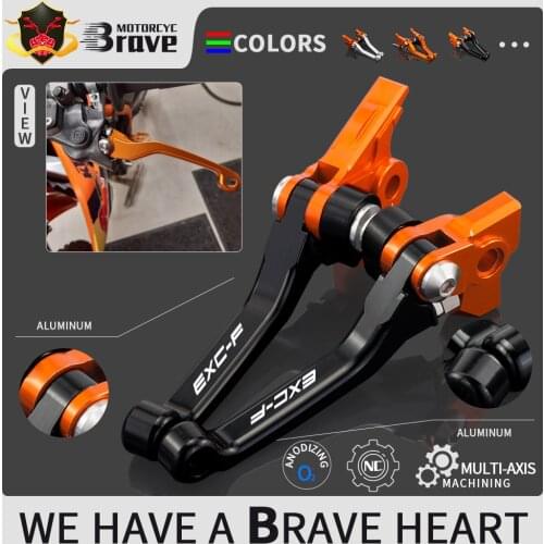 Motocross Dirt Bike Brake Clutch Levers For KTM 250 300 350 400 450 500 520 530 EXC / TPI EXC-F EXC-R EXCF EXCR 2011 2012 2013