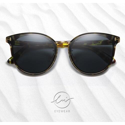 LM 2021 Brand New Polarized Lady Sunglasses Aviation Cat Eye Fashion Women Round Sun Glasses Luxury Female UV400 oculos de sol