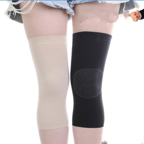 1Pair Warm Knee Kneepad Slim Knee Protector Room/Outdoor Breathable Knee Compression Sleeve Thermal Knee Pads To Keep Warm