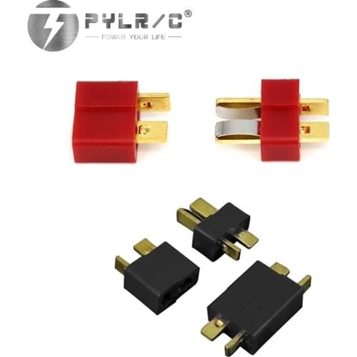 T Plug Male & Female Deans Connectors Style For RC Drone LiPo Battery Spare Parts New 10 Pcs