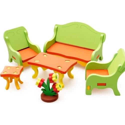 3D model wooden jigsaw puzzle children puzzle wooden toy male baby girl 2-3-6 years old