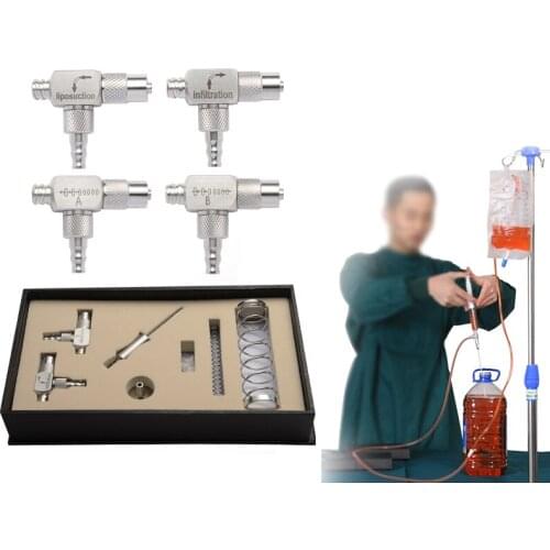 Autologous Fat Transplantation in the whole tube continuous liposuction water injection sterile liposuction set