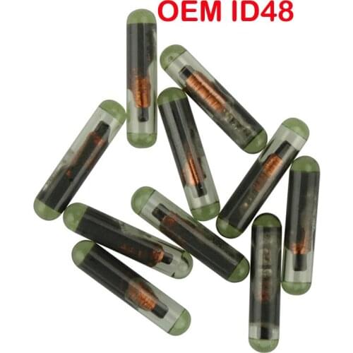 Auto Transponder Chips ID48 Glass Chip For VW CAN System 10pcs/lot Blank Car Key IC for Car Key Programmer Free Shipping