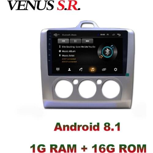 VenusSR Android 8.1 2.5D car dvd For Ford Focus Radio 2005-2011 multimedia GPS Radio stereo gps navigation