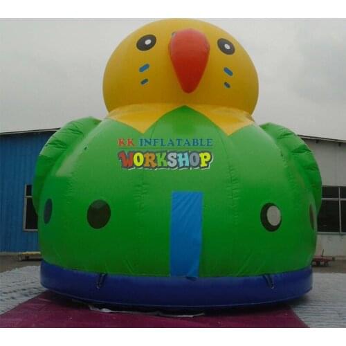 Creative duck/tiger animal model dome bouncer ,inflatable jumping bouncer for events