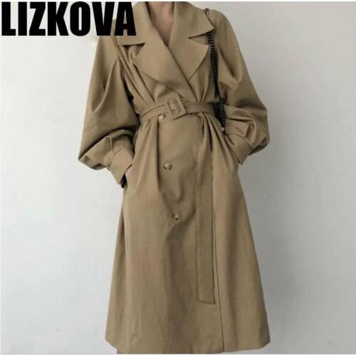 LizKova Women's Long Raincoats