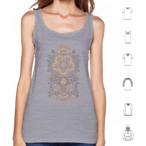 Five Lucky Bats Tank Tops Vest Sleeveless Pattern Beautiful Good Cool Bats Luck Muzich Peace Giving Longevity