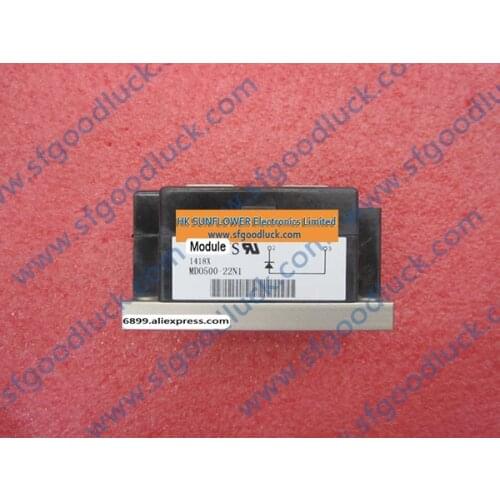 MDO500-22N1 High Power Diode Module 2200V 560A Y1-CU Weight(typical including screws):650g