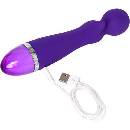 Mutiple Rechargeable Silicone Clitoris Vibrator Female Massage AV Masturbation Stick Adult Sex Toys for Beginners