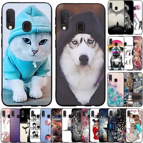 Soft Silicon Case For Samsung Galaxy A20E Case Soft TPU Funda Protective BumperPhone Case For Samsung A20e Case Back Cover Shell