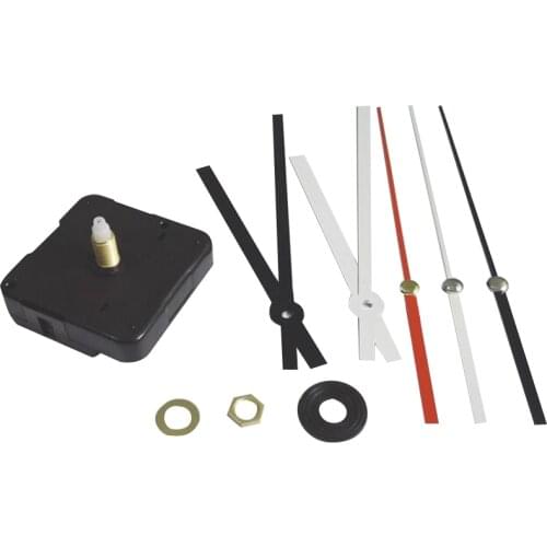 DIY Kit Mechanism For Clock Parts Wall Clock Quartz Hand Quartz Clock Movement repair parts Home Decoration 21mm Shaft