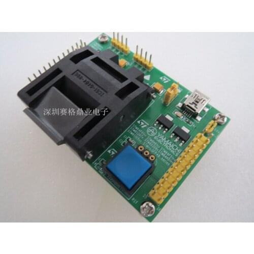 Original ST IC Test Seat STM8S207/208/105 STM8 Burning Programm LQFP48 Socket Adapter