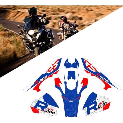 Otorcycle Decals Case For BMW R1200GS Adventure R1200 ADV 2014 2015 2016 2017 Pad, Fender, Fuel Gas Tank, Anti-UV