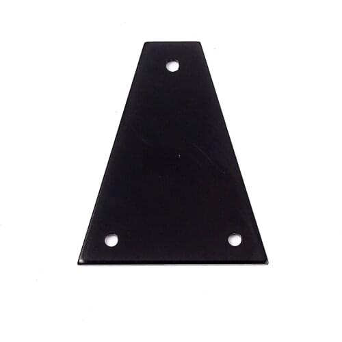 Blank High Quality Aluminum Alloy Truss Rod Cover ACCS for Import Jackson Guitar - Black