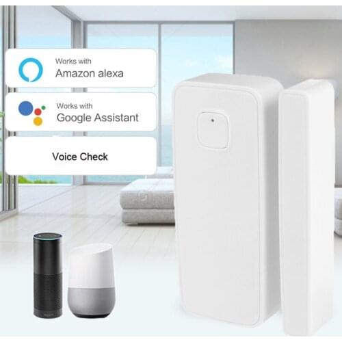WIifi Tuya Smart Home WiFi Door Sensor Door Open Detectors Security Protection Alarm System Home Security Alert Security Alarm