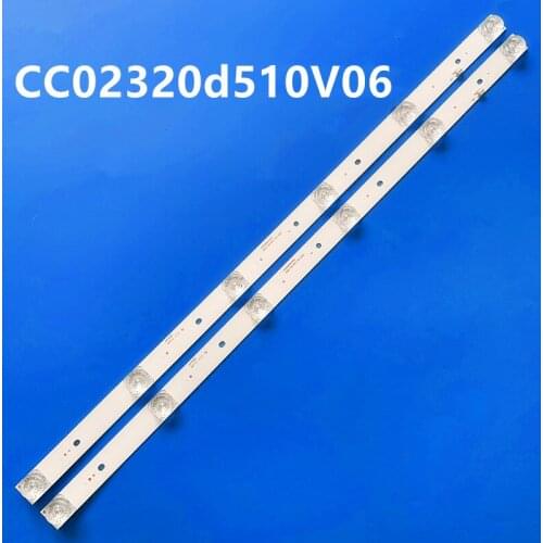 LED Backlight Strip for DEXP F32D7000C TI3211DLEDDS LSF320HN08-M02 CC02320D510V09 CC02320d510V06 32E20 2X6 6S1P 1910