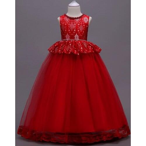 Princess Dance Dress for Girls Stage Wear Dance Dresses Oriental Dance Costumes for Kids 6 Colors D0069 Sheer Hem Empire Waist