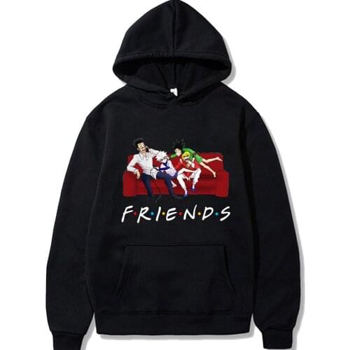 Hunter X Hunter Hoodies Gon Freecss Kurapika Harajuku Anime Cosplay Pullover Men Women Tops