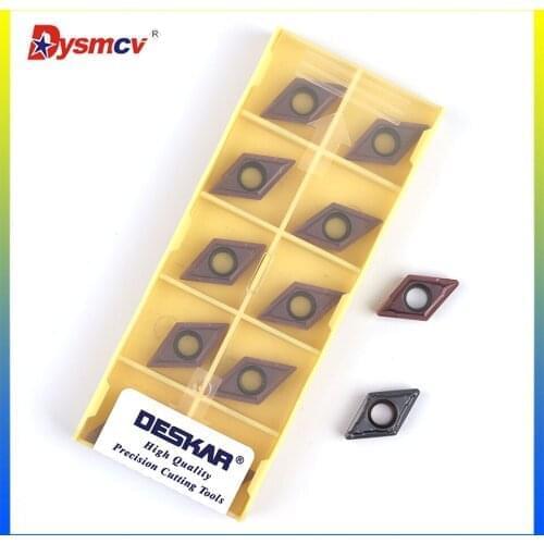 DESKAR CMT11T304 LF6018 DCMT11T308 LF6018 Internal turning inserts CNC lathe turning tools Carbide inserts,stainless steel tools