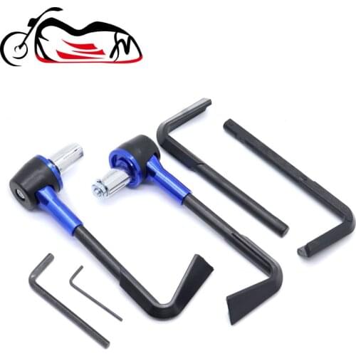 22mm Handlebar Grips Brake Clutch Levers Protect Guard Lever For YAMAHA FZ-07 MT-07 MT-09 FZ-09 FJ-09 MT07 MT09 FZ07 FZ09 FJ09