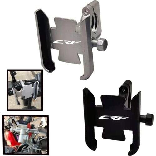 Motorcycle Accessories handlebar Mobile Phone Holder GPS stand bracket For HONDA CRF1000L CRF 150F 250L 250R 250F 450F 150R
