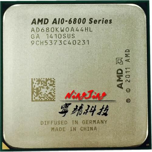 AMD A10-Series A10-6800K A10 6800K A10 6800 4.1GHz Quad-Core CPU Processor AD680KWOA44HL/ AD680BWOA44HL Socket FM2 10pcs/Lot