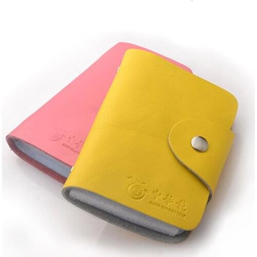 Genuine Leather Card Cover Multi-card Position Cowhide Bank Card Bag