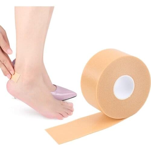 Elastic Foam Bandage Tape for Feet & Blisters, Blister Tape Prevention, Flexible Athletic Finger Tape, Adhesive Roll, 2.5cmx4.5m