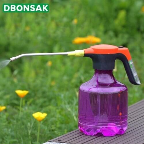 3000ML Garden Sprayer Electric Pressure Sprayer Nozzle Garden High Pressure Spray Bottle Gun Gardening Watering Can Water Spray